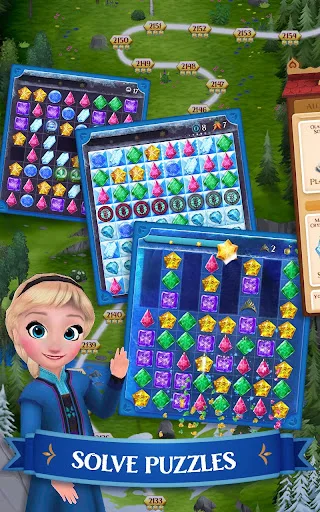 Disney Frozen Free Fall Games screen 5